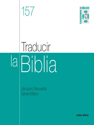 cover image of Traducir la Biblia